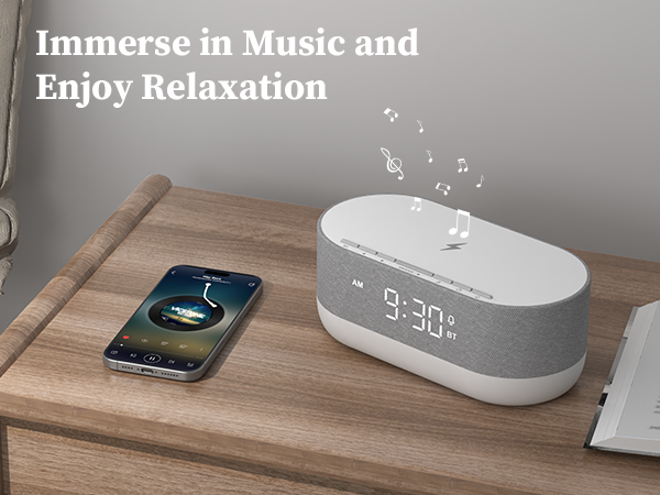 sound machine alarm clock