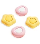GeekShare 4pcs Thumb Grip Caps Compatible with Switch 2, Anti-Slip Silicone Thumb Grip Caps for S...