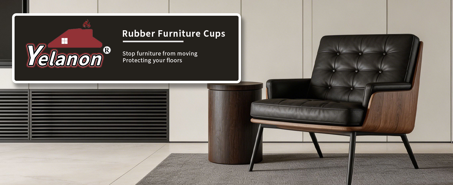 Rubber Furniture Cups
