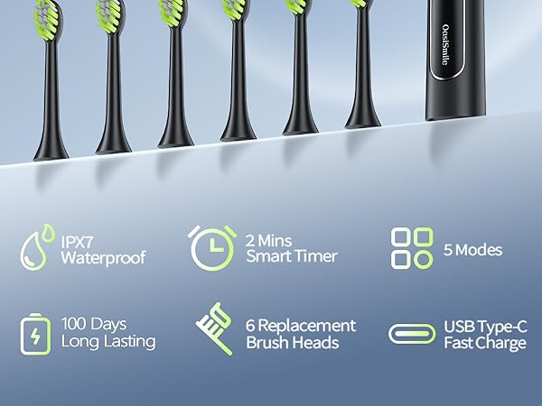 OasiSmile Sonic Electric Toothbrush