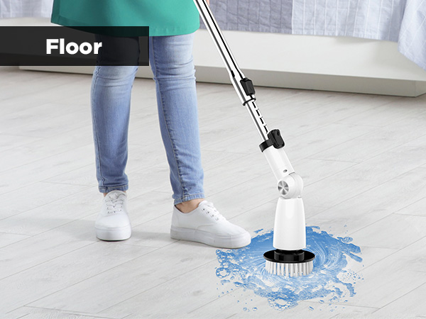 electric spin scrubber brush power brush floor scrubber