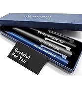 MESMOS Christmas Gifts for Men, 3Pk Metal Ballpoint Pens, Husband Christmas Gifts Ideas, German-M...