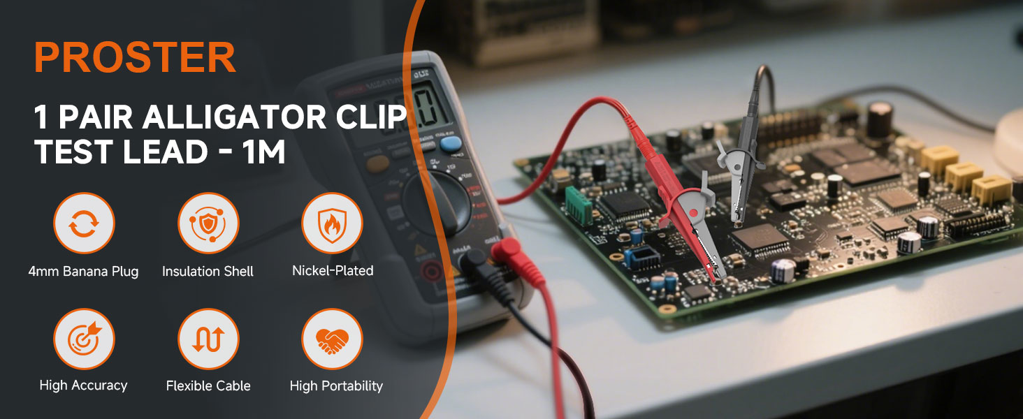 Banana to Alligator Clip