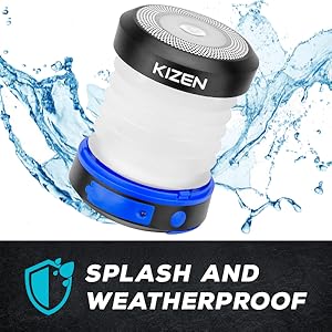 Splash and Waterproof