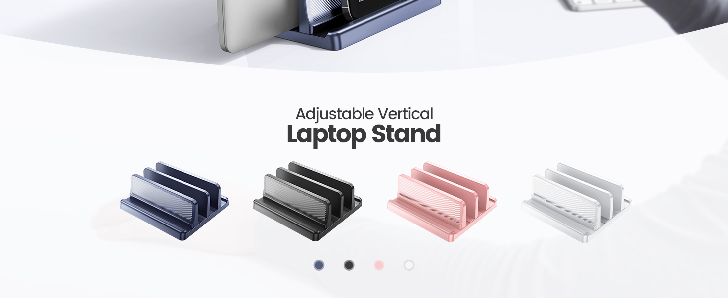 vertical laptop stand