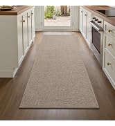 RESARE Kitchen Rugs, No Slip Kitchen Mats for Floor, Absorbent Quick Dry Washable Kitchen Mats in...