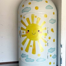 sun wall decor