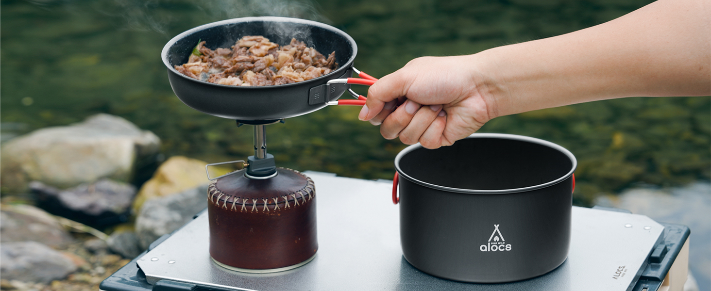 camping cooking set