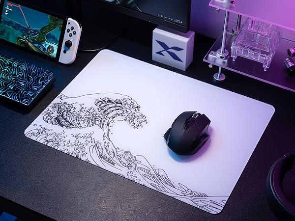 glass mouse pad