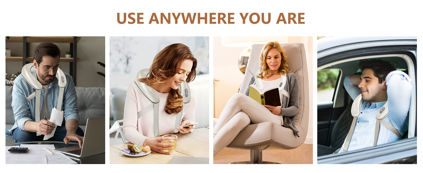 Cordless Shiatsu Neck Massager