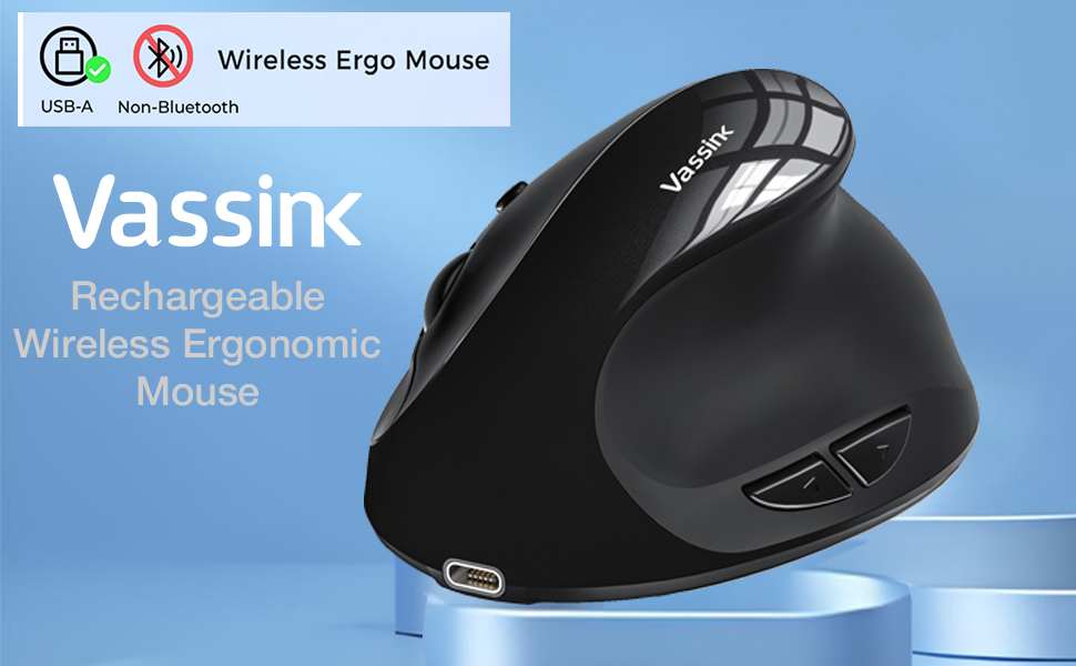 Rechargeable Wireless Ergonomic Mouse ?