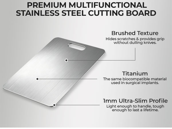 Titanium Cutting Board