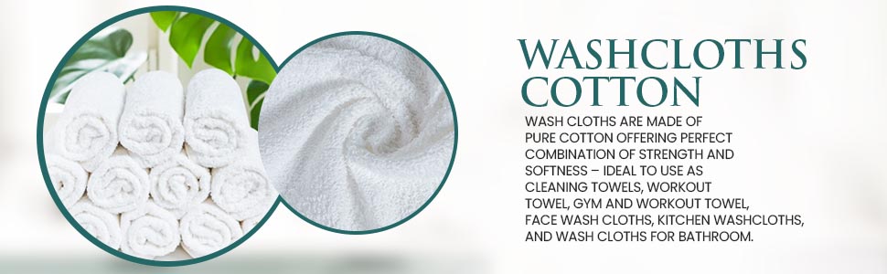 Washcloths Cotton