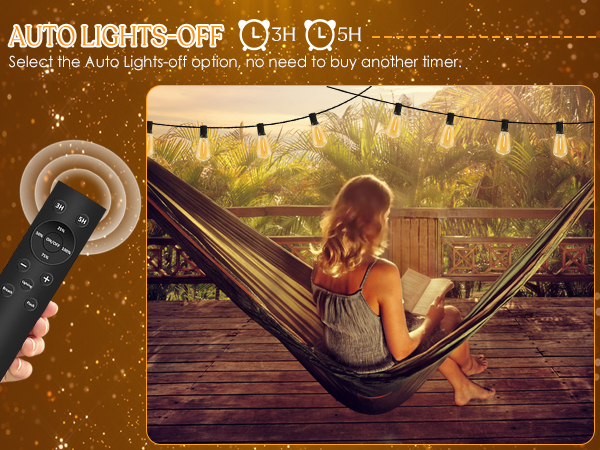 Solar Outdoor String Lights