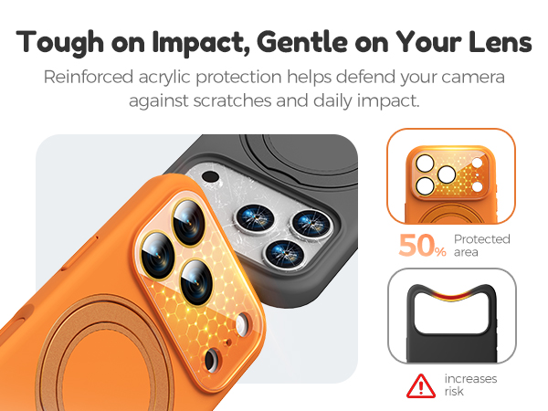 iPhone 17 pro case with camera cover