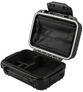 HIFIXAUDIO Kiwi Ears SONICAP Waterproof IEM Hard Case, Portable Protective Storage Box with Remov...