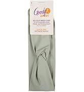 Goody Sport Lycra Head Wrap - 1Ct, Green, Quick-Dry Headbands for Women &amp; Men, Versatile Hair Acc...