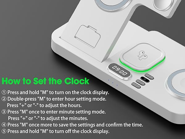 iphone charging station