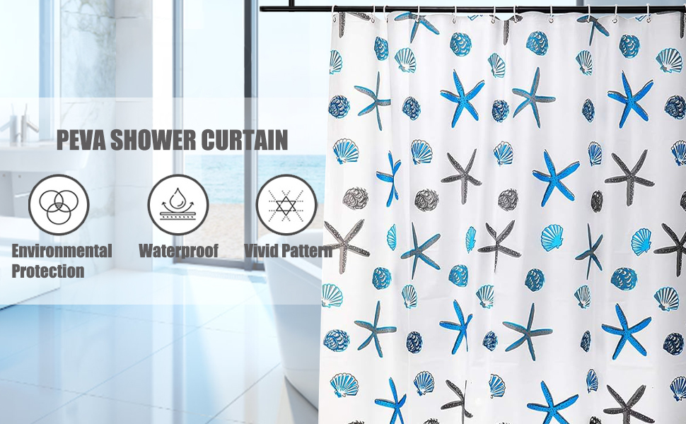 shower curtain for bathroom standard size shower curtain liner white black