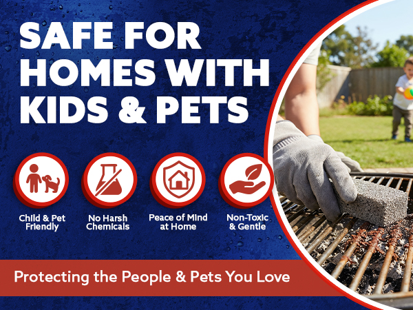  Kitchen Stains, Grill, Scouring Stick for Cleaning Pool, Rust, Toilet Rings &amp; Hard Water Rings 