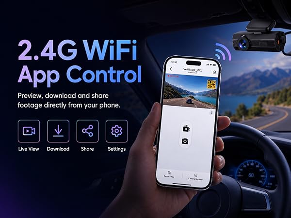 Veement v200 pro dash cam front