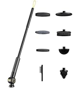 Fanttik G9 Pro Electric Scrubber, Dual-Speed (230/325 RPM) Rotary Cleaner with 6 Brush Heads, Adj...