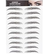 6D Eyebrow Sticker Professional Eyebrow Transfer Sticker Eyebrow Makeup Tool for Women and Girls ...