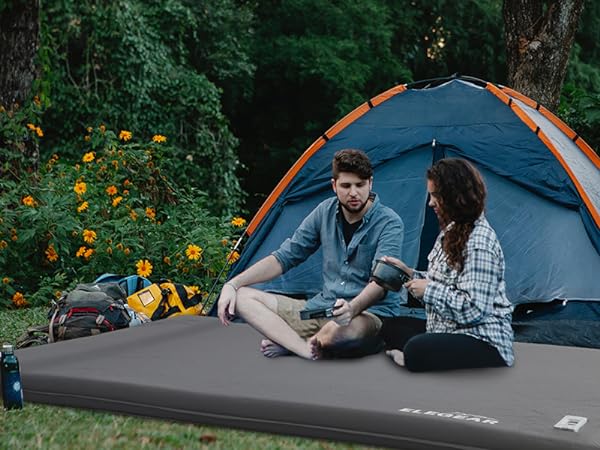 double foam sleeping pad