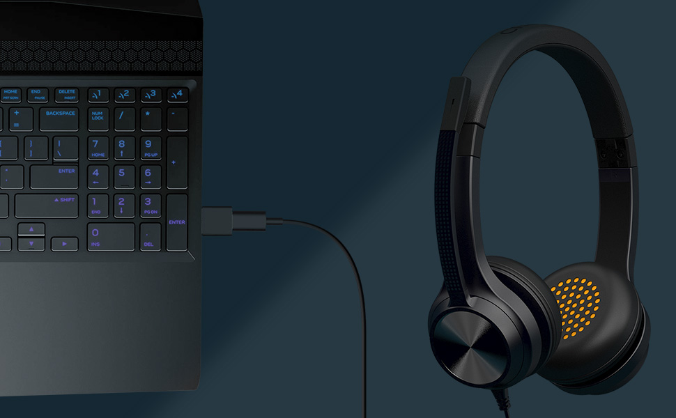 USB-C PLUG-AND-PLAY HEADSET 
