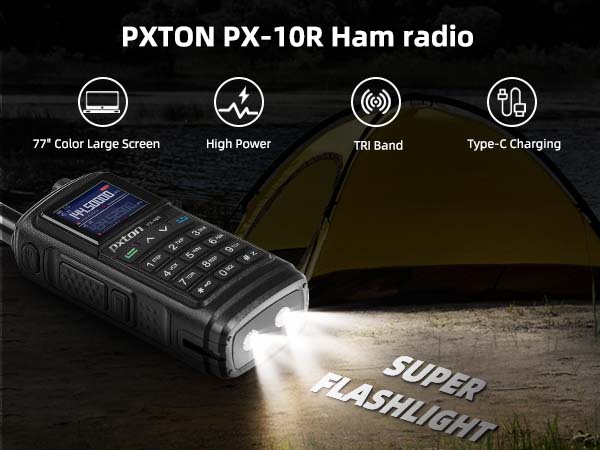 px-10r walkie takies ham radios