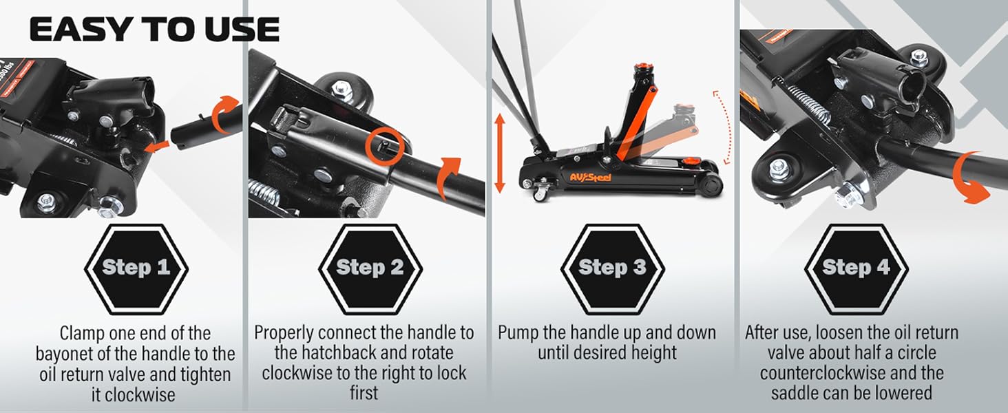 heavy duty floor jack