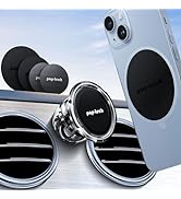 pop-tech Magnetic Car Phone Holder: Adhesive All-Metal Dash Mount for Mercedes Benz GLC/C/E/CLS-C...
