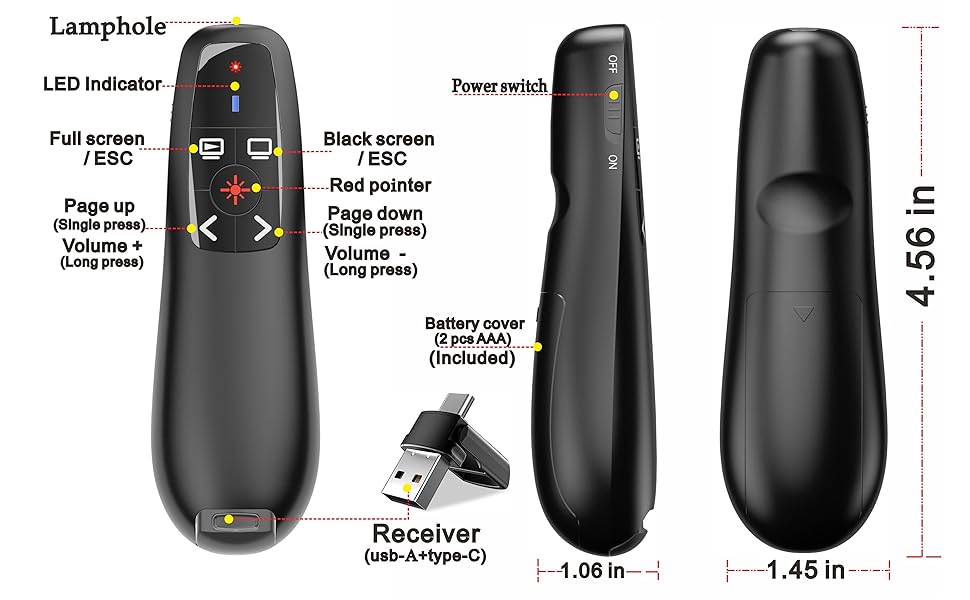 Presentation clicker