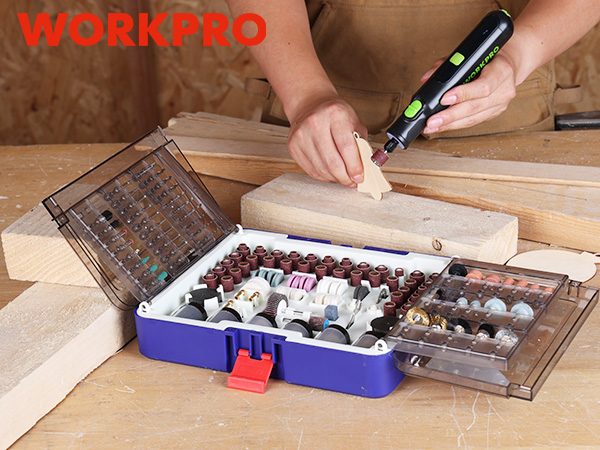 WORKPRO 530-Piece All-Purpose Rotary Tool Accessory Kit