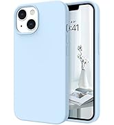 Telaso iPhone 14 Case, Liquid Silicone Soft Gel Rubber iPhone 14 Phone Case Slim Thin Phone Case ...