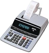Sharp 12-Digit Print Calculator Desktop Size Adding Machine, Perfect for Everyday Use and Office,...