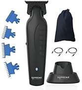 Supreme Trimmer Vader Trimmer ST3778 | 210 Min Run Time DLC T-Blade Cordless Barber Liner | Mens ...