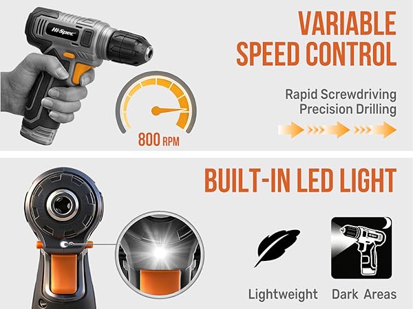 Hi-Spec 8V USB Pink Power Drill Driver