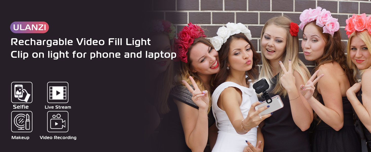 phone light portable light selfie light phone light clip light for phone selfie light for phone