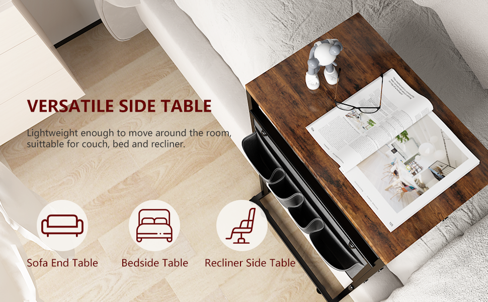 couch tables that slide under