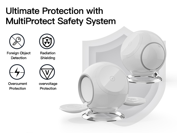 Wireless 3-in-1 charger