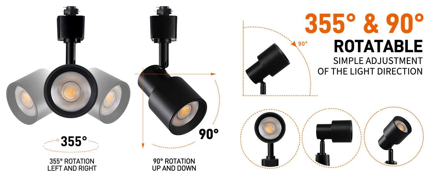 adjustable track lighting heads h type warm track light head track lighting replacement heads