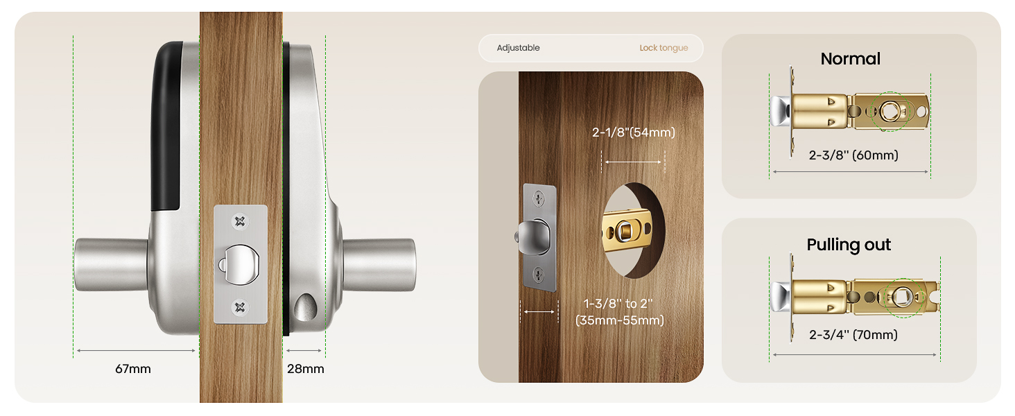 smart door lock fingerprint door lock