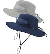 Toddler Baby Sun Hat Kids Summer Sun Hat UV Protection 50+ Adjustable Kids Beach Hat with Breatha...