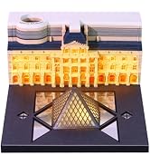 2027 Time Piece Calendar, 3D Sticky Notes 2027, Desk Calendar With LED Light, Tree Memo Pad Creat...