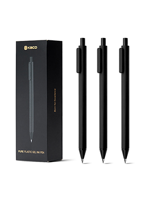kaco gel ink pens black