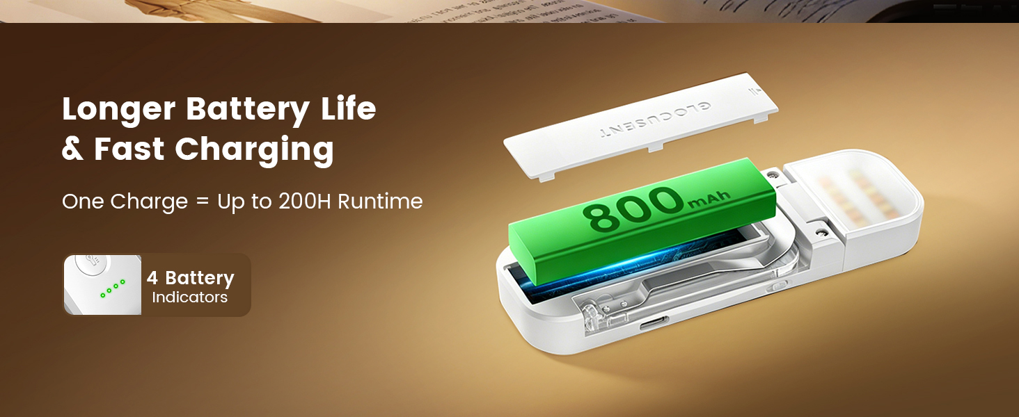 book light rechargeable