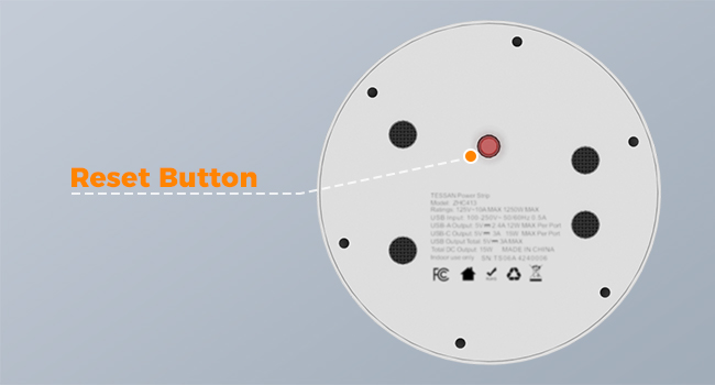 flat cord power strip