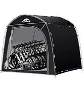 MAIZOA Bike Storage Shed Tent, 98*59*79 Inches Outdoor Portable Storage Tent, Made of 210D Oxford...