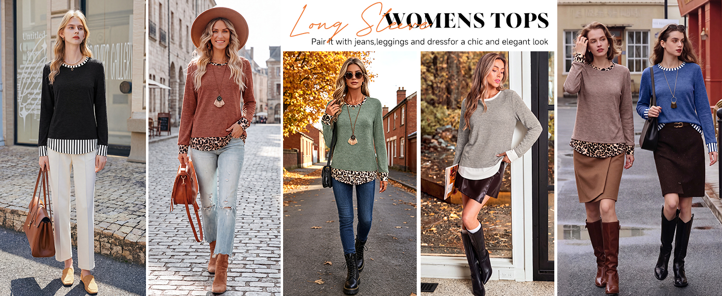 womens tunic tops